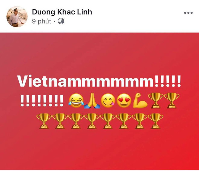 Hà Tăng, HHen Niê... đồng loạt chúc mừng đội tuyển Việt Nam giành vé vào tứ kết Asian Cup 2019 - Ảnh 4.