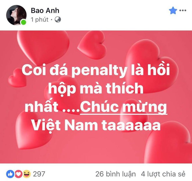 Hà Tăng, HHen Niê... đồng loạt chúc mừng đội tuyển Việt Nam giành vé vào tứ kết Asian Cup 2019 - Ảnh 7.