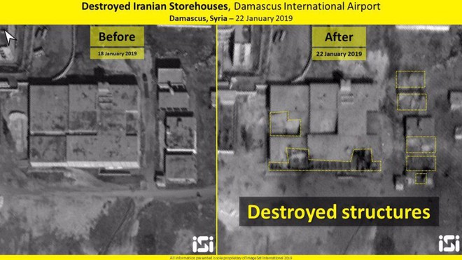 Lộ ảnh vệ tinh mới nhất vụ Israel tấn công Syria: Nhiều tổ hợp phòng không Syria tan nát - Ảnh 2.