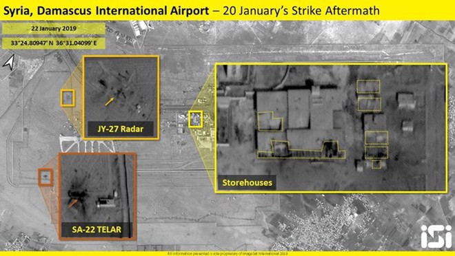 Israel công bố kết quả không kích, vũ khí bị phá hủy có thể là tên lửa phòng không S-125 Syria - Ảnh 1.