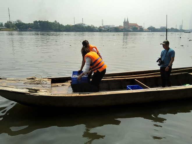 Cận cảnh đội quân ngang nhiên chích điện, bắt cá phóng sinh ngay trước mặt người thả - Ảnh 7.