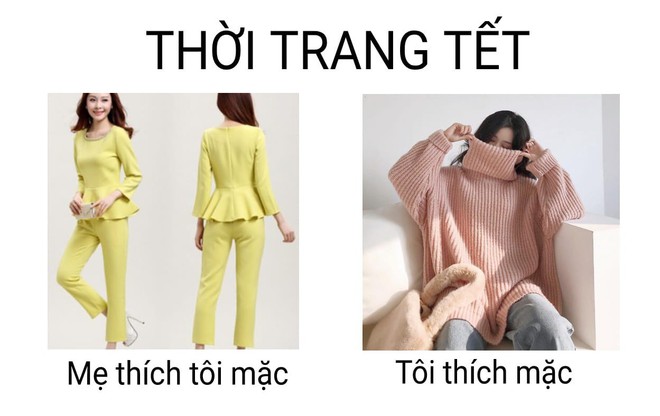 Có một nỗi sợ mang tên bị bố mẹ ép mặc đồ công sở đi chúc Tết cho đúng chuẩn ngoan hiền trong mắt dòng bọ - Ảnh 1.