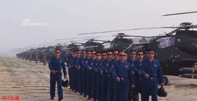 [ẢNH] Trung Quốc khoe phi đội trực thăng tấn công vượt trội Nga, sánh ngang Mỹ - Ảnh 5.