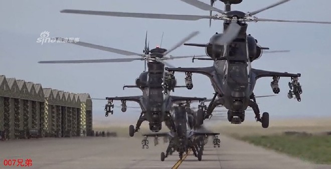 [ẢNH] Trung Quốc khoe phi đội trực thăng tấn công vượt trội Nga, sánh ngang Mỹ - Ảnh 7.