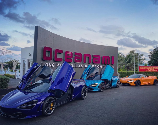 Bộ 3 McLaren 720S hội tụ ở Vũng Tàu: Chiếc màu xanh lạ lẫm gây chú ý - Ảnh 1.