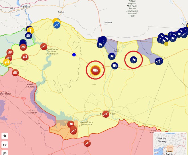 Biến lớn, chiến trường thay đổi chóng mặt - QĐ Syria thần tốc chiếm nhiều địa bàn chiến lược - Ảnh 12.