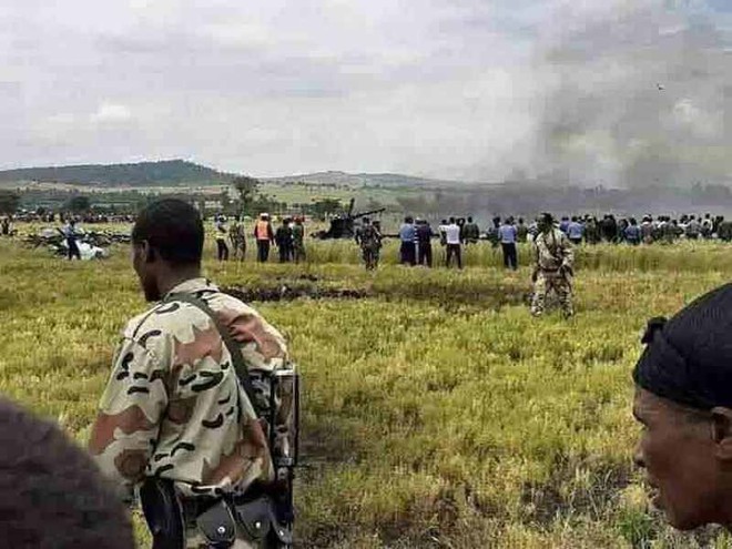 Máy bay chiến đấu Su-27 rơi ở Ethiopia, hai phi công thiệt mạng - Ảnh 1.