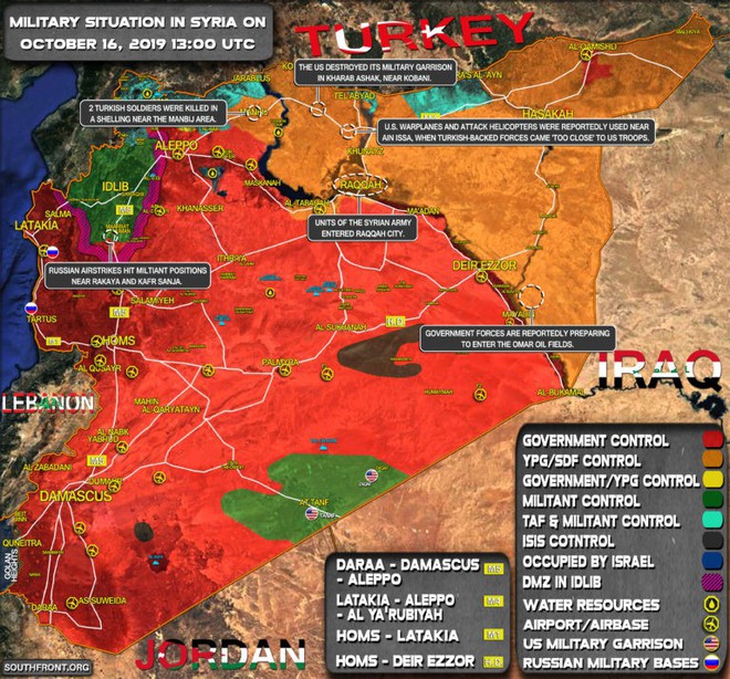 SDF bắn cháy xe tăng Thổ Nhĩ Kỳ, KQ Nga oanh tạc dữ dội khủng bố Syria - Chiến sự vô cùng ác liệt - Ảnh 22.