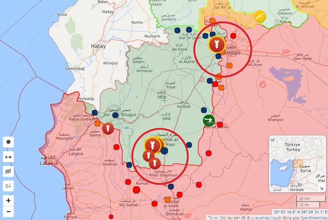 SDF bắn cháy xe tăng Thổ Nhĩ Kỳ, KQ Nga oanh tạc dữ dội khủng bố Syria - Chiến sự vô cùng ác liệt - Ảnh 7.