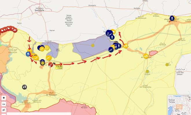 QĐ Syria căng thẳng trên 2 mặt trận - Lính Mỹ tháo chạy, bỏ mặc đặc nhiệm Pháp giữa tử địa - Ảnh 16.