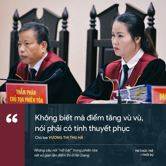 Cựu GĐ Sở Giáo dục Hà Giang nói không ăn nổi cơm và những phát ngôn đáng chú ý trong phiên xử gian lận điểm thi - Ảnh 1.