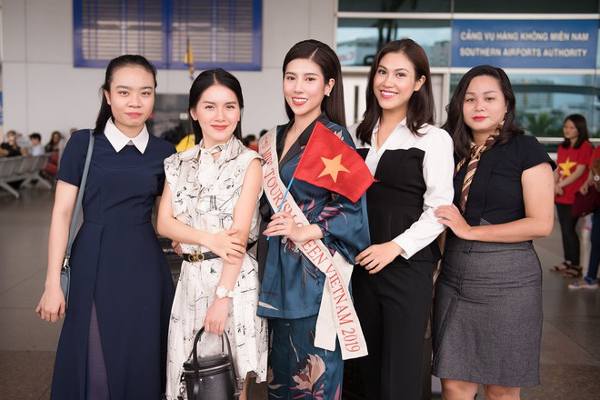 Dương Yến Nhung mang 120kg hành lý dự thi Hoa hậu du lịch thế giới - Ảnh 7.