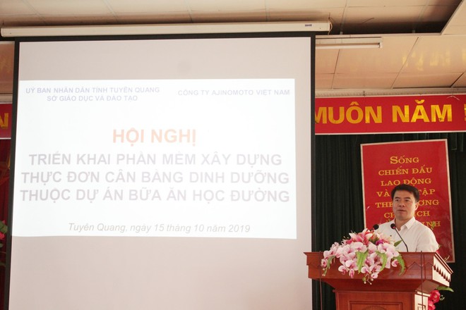 33 trường tiểu học tỉnh Tuyên Quang áp dụng Dự án Bữa ăn học đường - Ảnh 1.