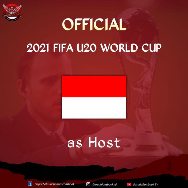 Vượt mặt Brazil, Indonesia gây chấn động khi giành được quyền đăng cai U20 World Cup - Ảnh 1.