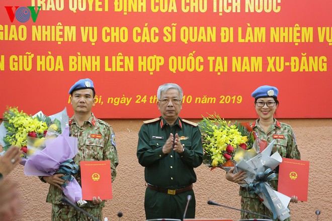 Hai sĩ quan Việt Nam làm quan sát viên quân sự tại Nam Sudan - Ảnh 1.
