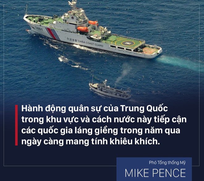 Phó Tổng thống Mỹ lên án việc tàu Trung Quốc ngăn cản hoạt động dầu khí của Việt Nam - Ảnh 2.