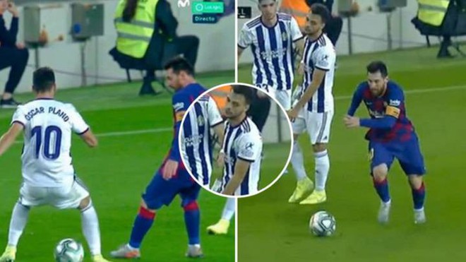 Cận cảnh biểu cảm đầy tuyệt vọng của một nạn nhân sau khi bị Messi xâu kim - Ảnh 2.
