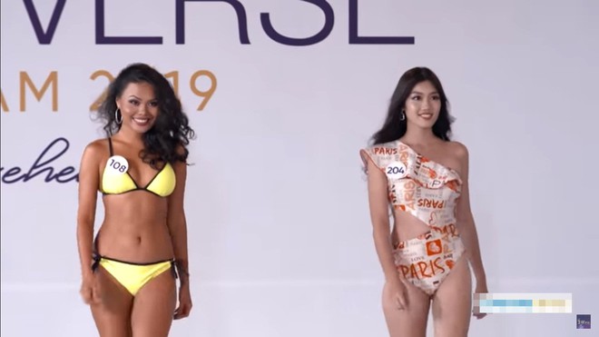Thí sinh Hoa hậu Hoàn vũ vấp ngã, bị chê khi mặc bikini, Hương Ly phải xin lỗi vì phi guốc trước mặt giám khảo - Ảnh 7.