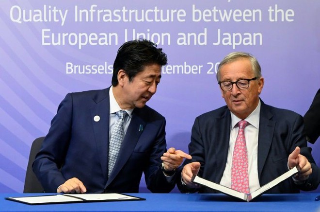 Nhật Bản - EU sắp xây Con đường Tơ lụa riêng: Không hề nhắc đến tên TQ, nhưng cả hai đều ngầm hiểu điều này - Ảnh 2.