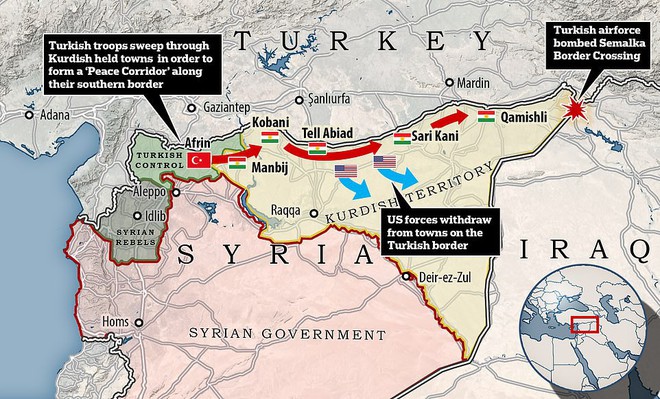 Cận cảnh chiến trường khốc liệt đang trên bờ vực bùng nổ ở Syria - Ảnh 2.