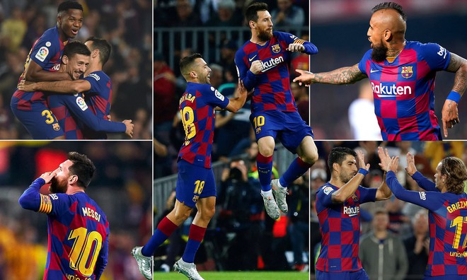 Messi vĩ đại chỉ cần có 6 phút để đánh bại Ronaldo, giật Quả bóng Vàng thứ 6 - Ảnh 4.