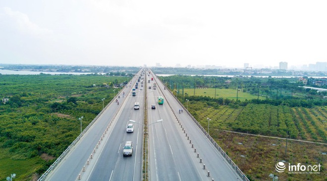 7 cây cầu huyết mạch ở Thủ đô - những dải lụa nhìn từ trên cao trong nắng - Ảnh 13.