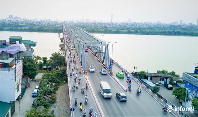 7 cây cầu huyết mạch ở Thủ đô - những dải lụa nhìn từ trên cao trong nắng - Ảnh 6.