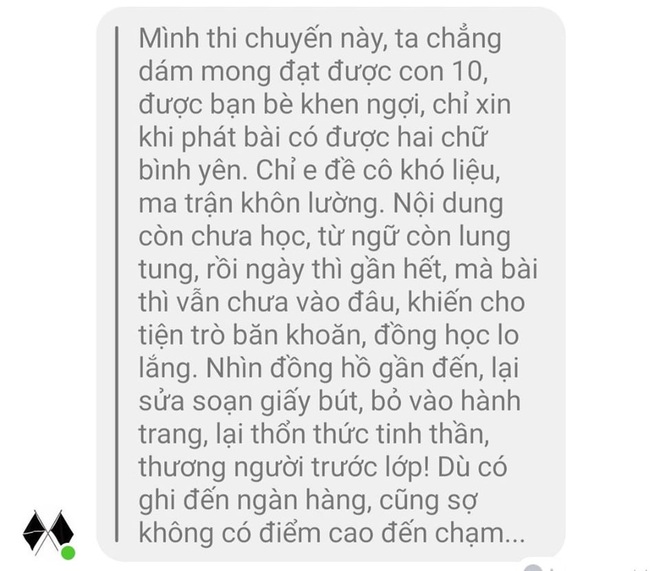 Sắp thi đến nơi mà vẫn chưa học bài, học sinh chuyên Văn bày tỏ nỗi lòng dài như sớ cúng rằm, dân mạng vừa đọc vừa ôm bụng cười - Ảnh 1.