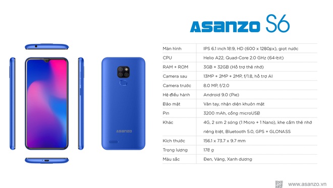 Asanzo rao bán chiếc smartphone với giá chấn động - Ảnh 1.