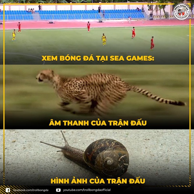 CĐV Việt Nam bức xúc, liên tục than trời khi xem U22 đá SAE Games 30 - Ảnh 1.