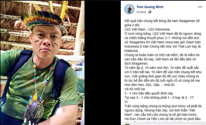 BTV Quang Minh dự đoán bất ngờ về Quang Hải ở trận U22 Việt Nam - U22 Indonesia - Ảnh 1.