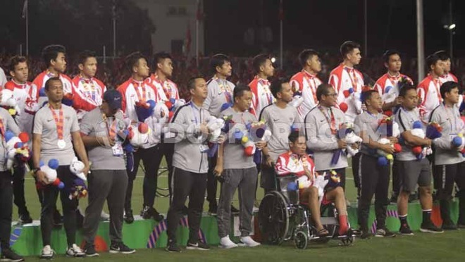 Cầu thủ Indonesia bị gãy xương vì trận gặp U22 Việt Nam, không phải Evan Dimas - Ảnh 1.