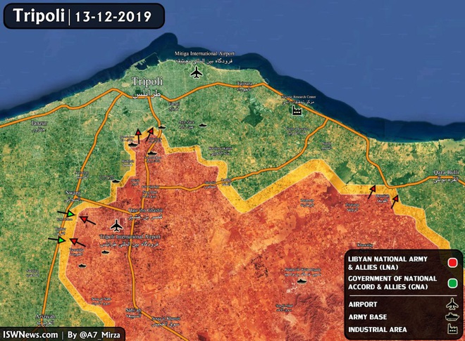 Thủ đô Tripoli của Libya nguy ngập, bị tấn công từ 2 hướng - Pháo Lốc xoáy của Syria xung trận, phiến quân khiếp đảm - Ảnh 6.