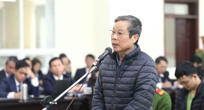 Vì sao cựu Bộ trưởng Nguyễn Bắc Son cùng 2 bị cáo xin khoan hồng cho bị cáo Phạm Nhật Vũ? - Ảnh 1.