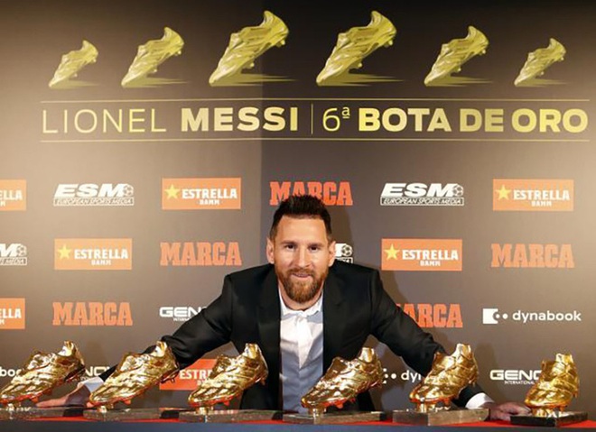 Lionel Messi được vinh danh trước trận Siêu kinh điển - Ảnh 4.