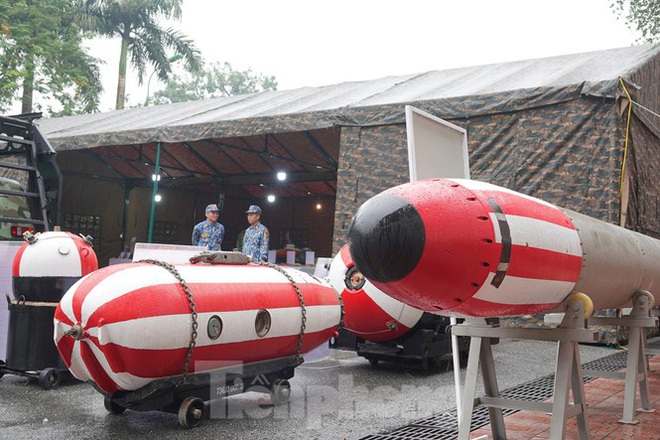 Cận cảnh ngư lôi, tổ hợp tên lửa của Quân đội nhân dân Việt Nam - Ảnh 3.