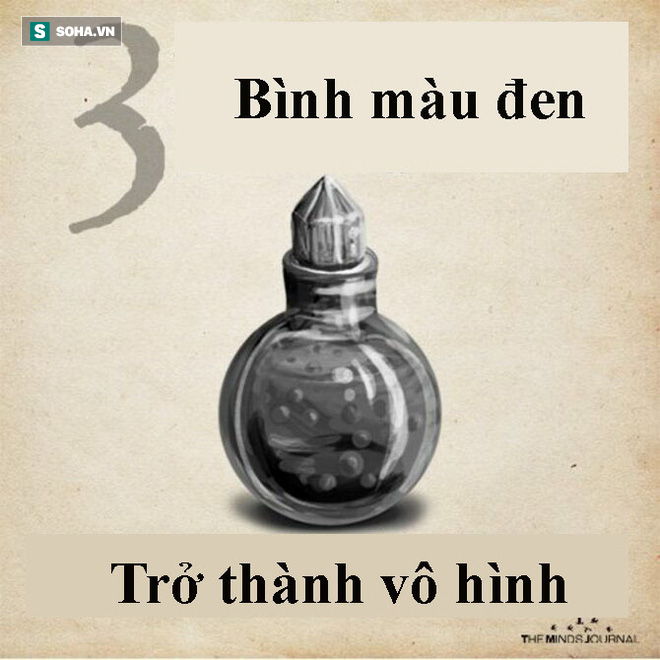 Chọn bình thuốc tiên nào cũng sẽ tiết lộ ao ước của bạn: Trẻ mãi không già? - Ảnh 4.