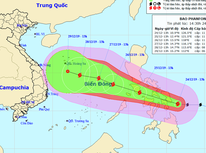 Công điện hỏa tốc ứng phó bão PHANFONE - Ảnh 1.
