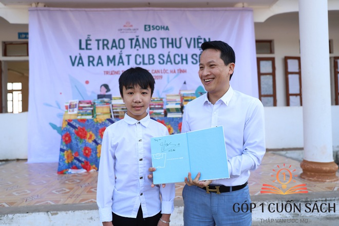 Khi danh thủ Quang Hải, MC Thảo Vân “duyệt” ước mơ của học sinh nghèo Can Lộc - Ảnh 10.