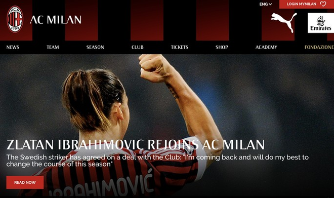 Lão tướng 38 tuổi Ibrahimovic thề giải cứu AC Milan - Ảnh 1.
