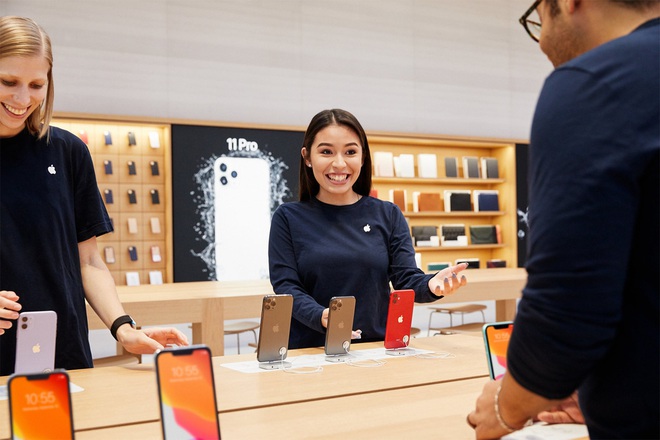 Vẻ đẹp gây nghiện của Apple Store chất nhất thế giới: Kiệt tác dưới lòng đất, hút khách hơn cả tượng Nữ thần Tự do - Ảnh 9.