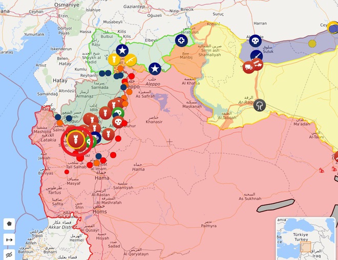 CẬP NHẬT: Giữa lúc QĐ Syria thương vong lớn, bệnh viện bay IL-76 Nga rời Khmeimim - Đêm nay có thể đánh rất lớn - Ảnh 7.