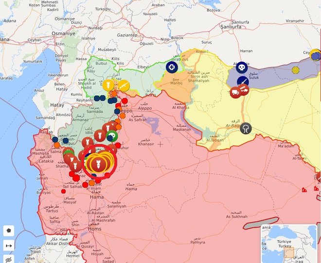 CẬP NHẬT: Giữa lúc QĐ Syria thương vong lớn, bệnh viện bay IL-76 Nga rời Khmeimim - Đêm nay có thể đánh rất lớn - Ảnh 6.