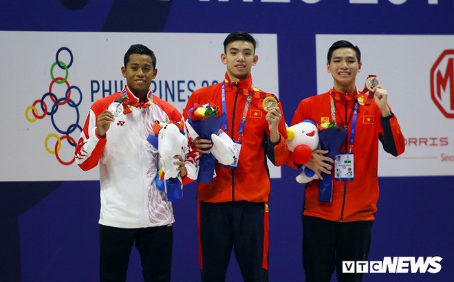 Hơn đối thủ cả vòng bể, Huy Hoàng phá kỷ lục SEA Games, vượt chuẩn Olympic - Ảnh 10.