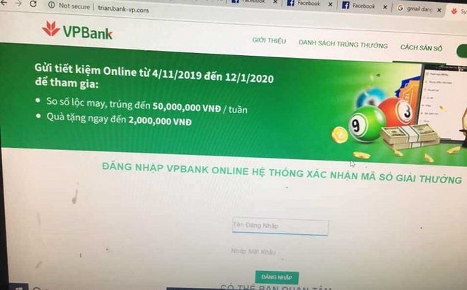 VPBank lên tiếng về website giả mạo, móc túi khách hàng  - Ảnh 1.