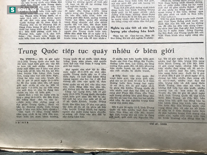 Bài báo năm 1979 viết về chiến tranh biên giới: Trung Quốc tiếp tục quấy nhiễu ở biên giới - Ảnh 2.