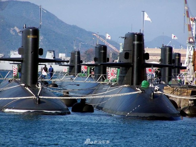 Hải quân Nhật Bản gây choáng cho Trung Quốc bởi quy mô hạm đội tàu ngầm - Ảnh 1.