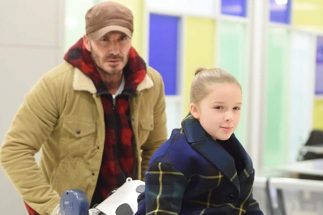David Beckham không vui vì Harper mới 7 tuổi mà đã nhận được thứ này vào dịp Valentine - Ảnh 2.