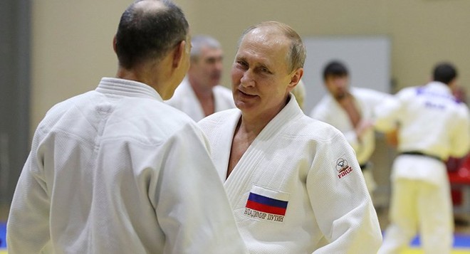 Ông Putin bị thương khi luyện tập Judo - Ảnh 1.
