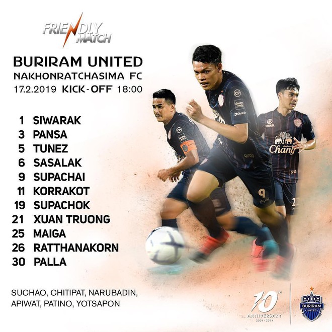 Xuân Trường suýt có đường kiến tạo tinh tế trong trận ra mắt Buriram United - Ảnh 2.